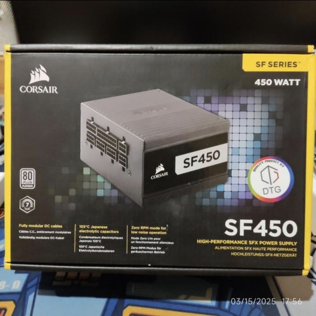 Power supply SFX Corsair SF450 80+ Platinum