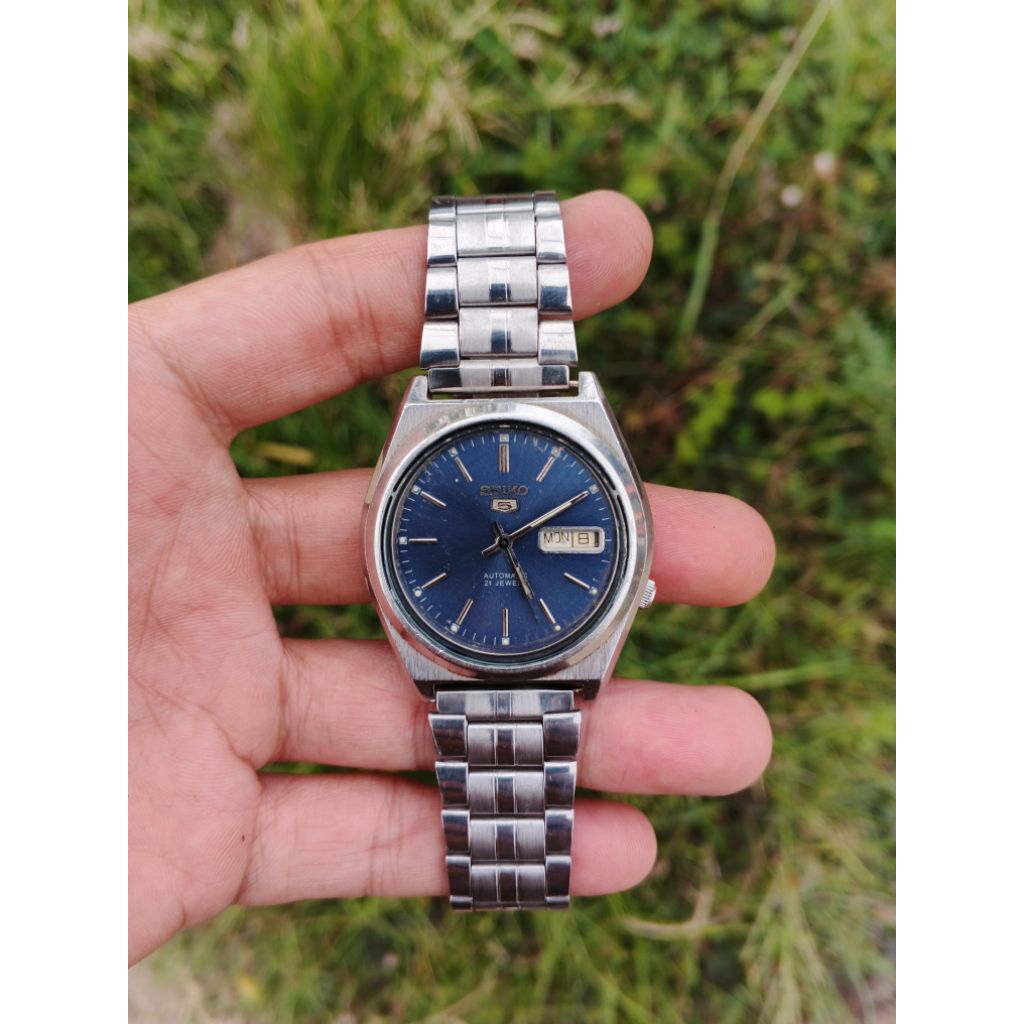 Seiko otomatis vintage normal second