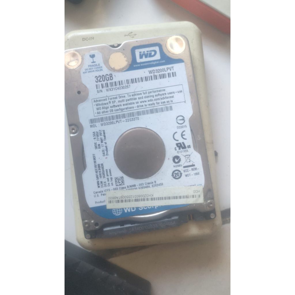 hardisk eksternal WD