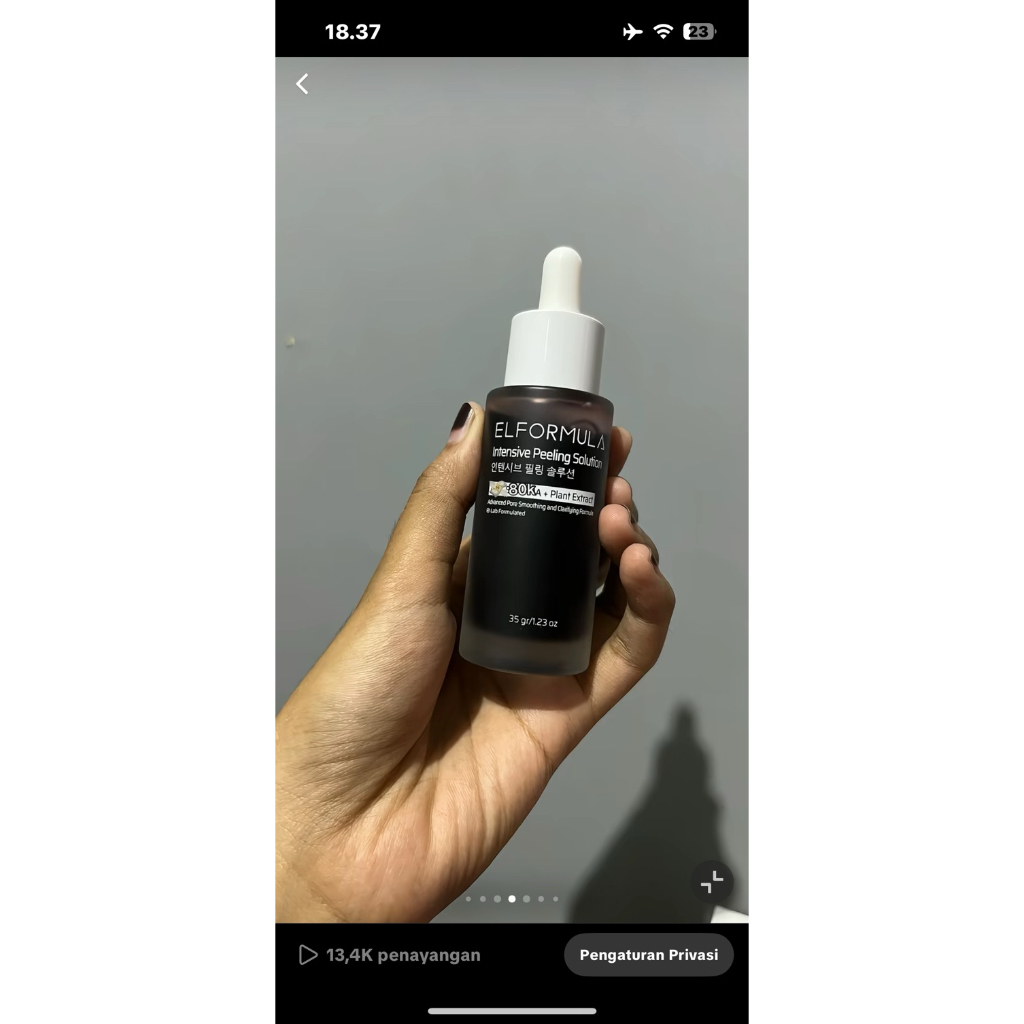 elformula peeling serum