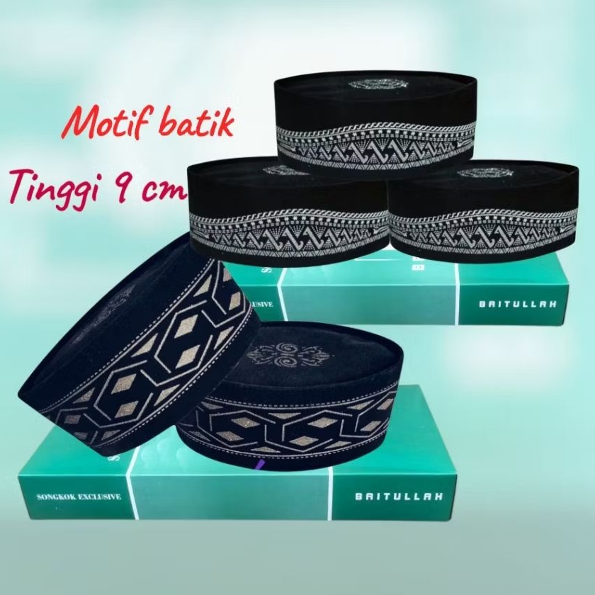 peci songkok batik anak & dewasa