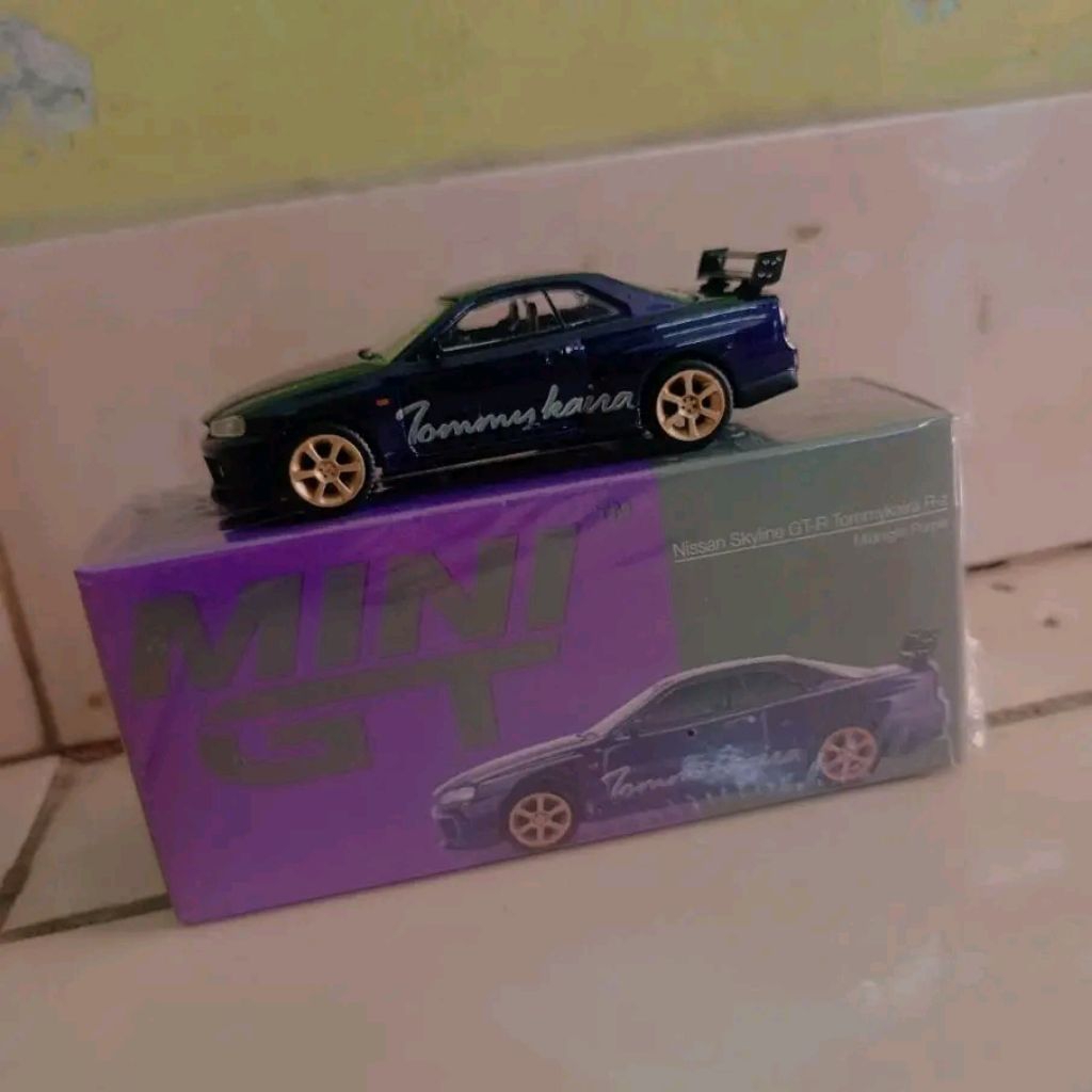 minigt r34 tommykaira purple unsealed