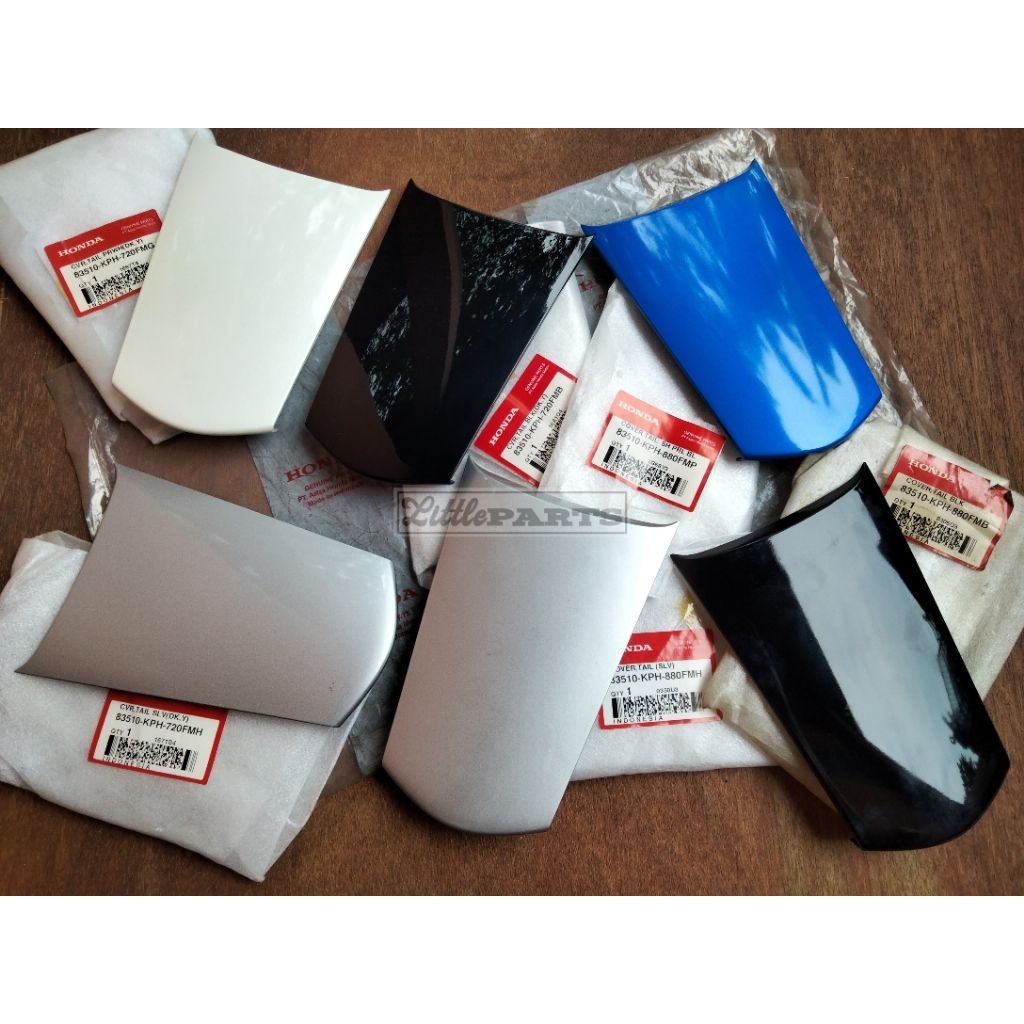 Cover tail pet stop sambungan body bodi belakang honda karisma 125 D X ori original ahm