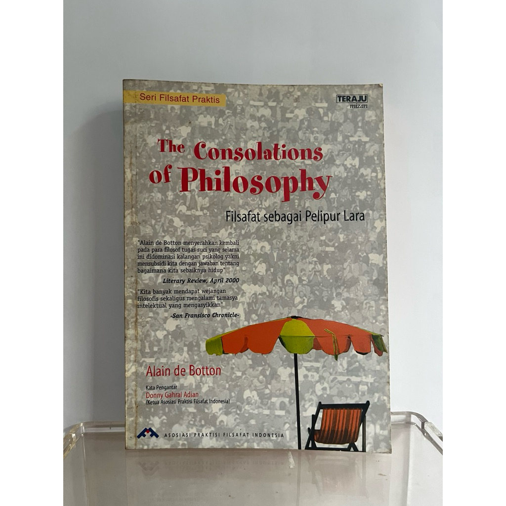 Buku Secondhand ‘The Consolations Of Philosophy’, Alain de Botton