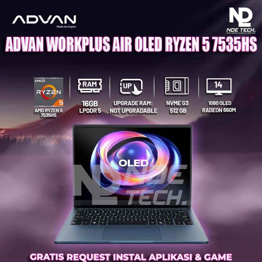 ADVAN WORKPLUS AIR OLED RYZEN 5 7535HS
