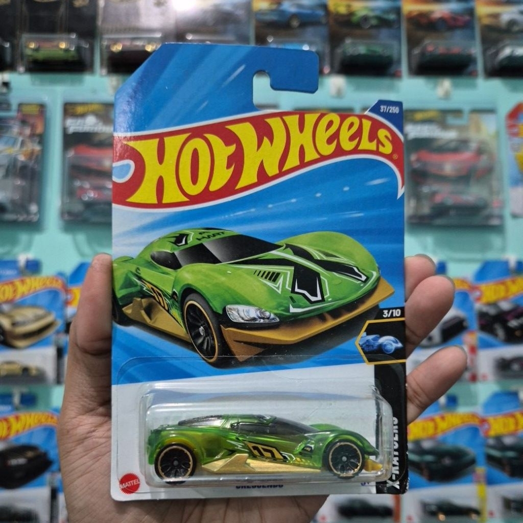 HOT WHEELS CRESCENDO HIJAU