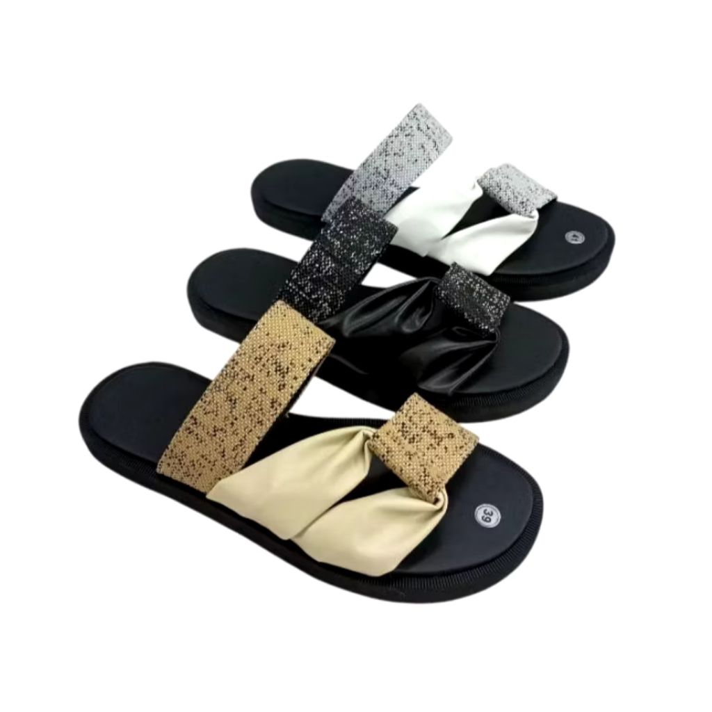 SANDAL SPON MOTIF TERBARU