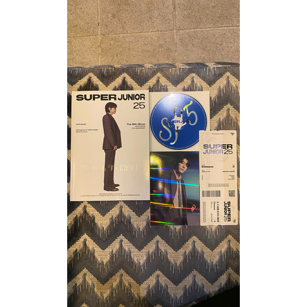 [Unsealed] SJ25 Album Photobook Ver - Donghae