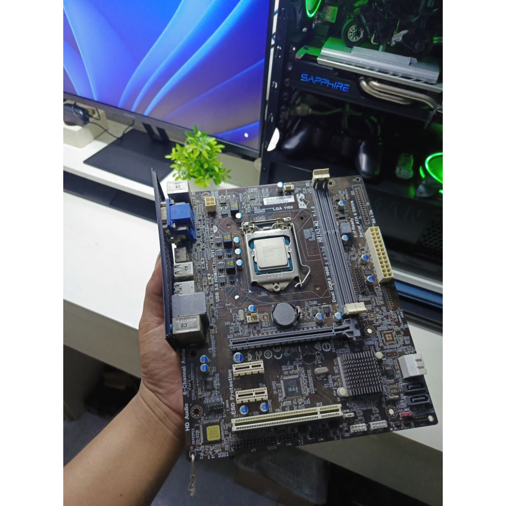 ECS H81H3 + intel G3240