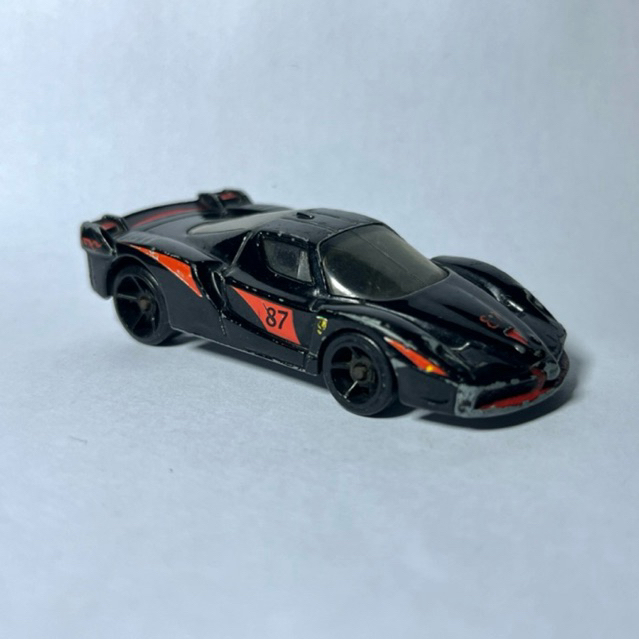 Hot Wheels Ferrari FXX Seri Speed Machines 2012 Hitam Loose