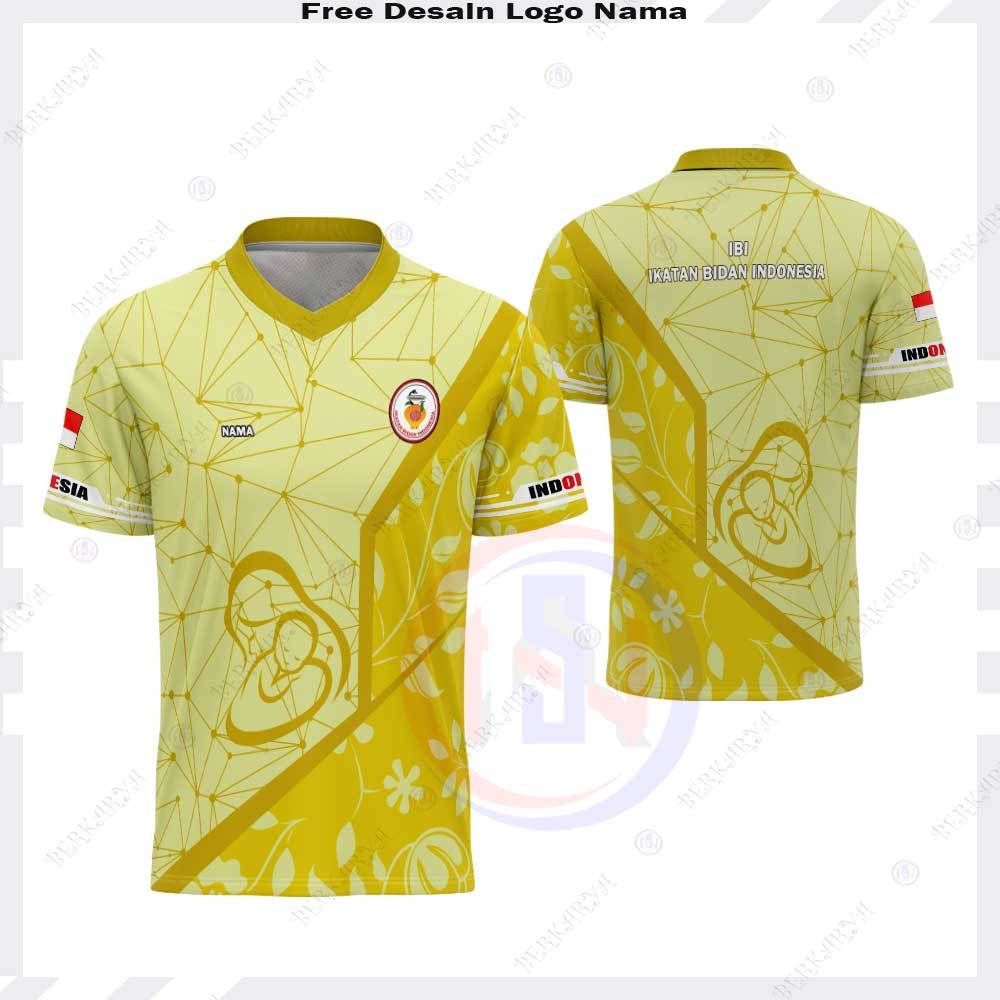 JERSEY PERAWAT FULLPRINT / KAOS JERSEY BIDAN TERBARU / BAJU KAOS BIDAN PERAWAT LENGAN PENDEK