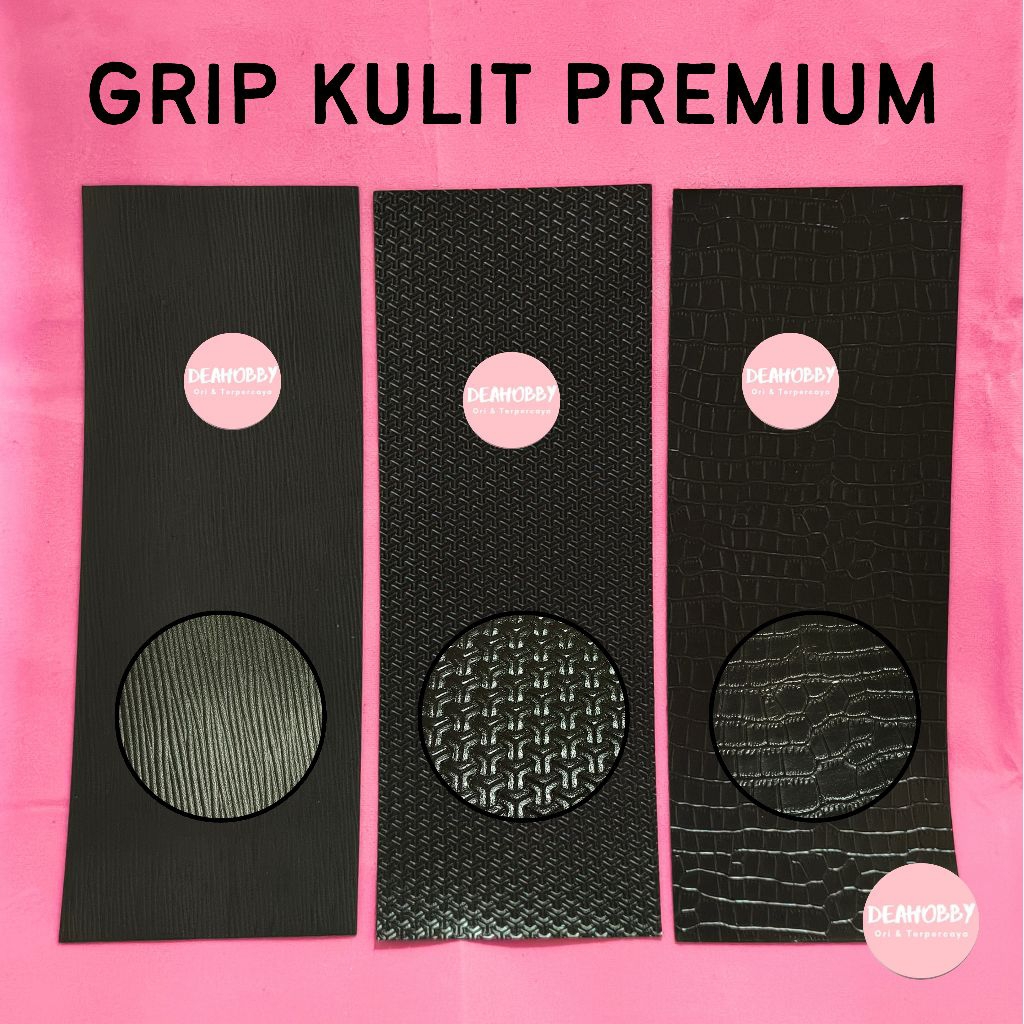 GRIP KULIT PREMIUM HITAM | BILLIARD