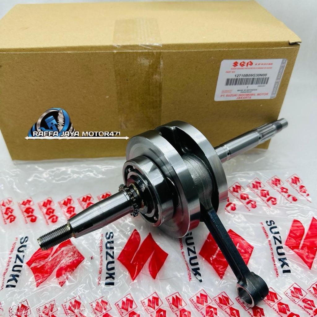 Bandul Kruk As Set Crankshaft Suzuki Smash 110 Lama Smash New SGP