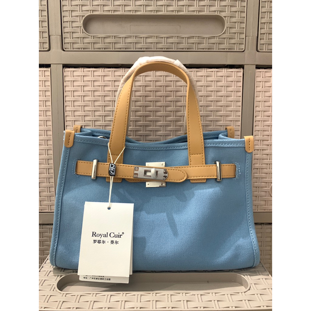 ROYAL CUIR ORIGINAL / TAS ROYAL CUIR ORIGINAL / TAS KANVAS ROYAL CUIR / CANVAS BAG BY ROYAL CUIR / H