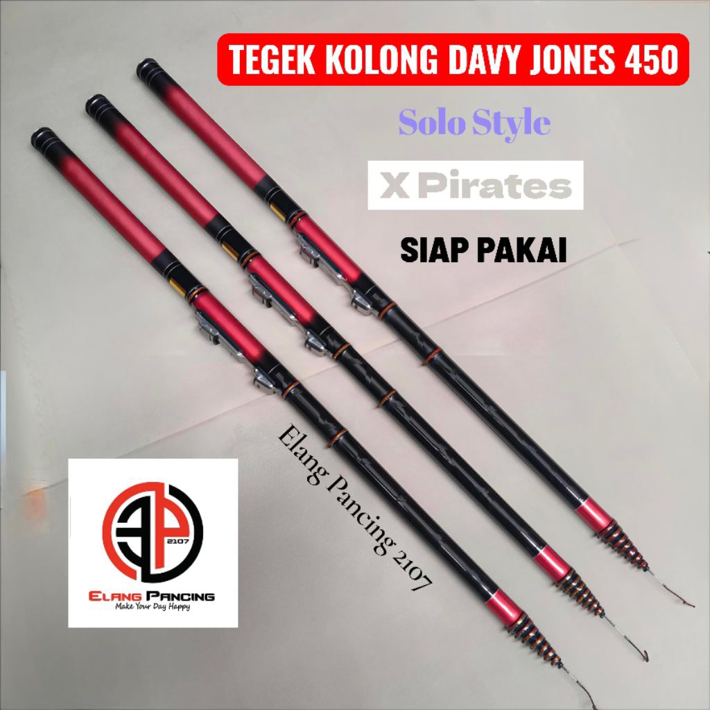 Tegek kolong Davy Jones 450 x pirates