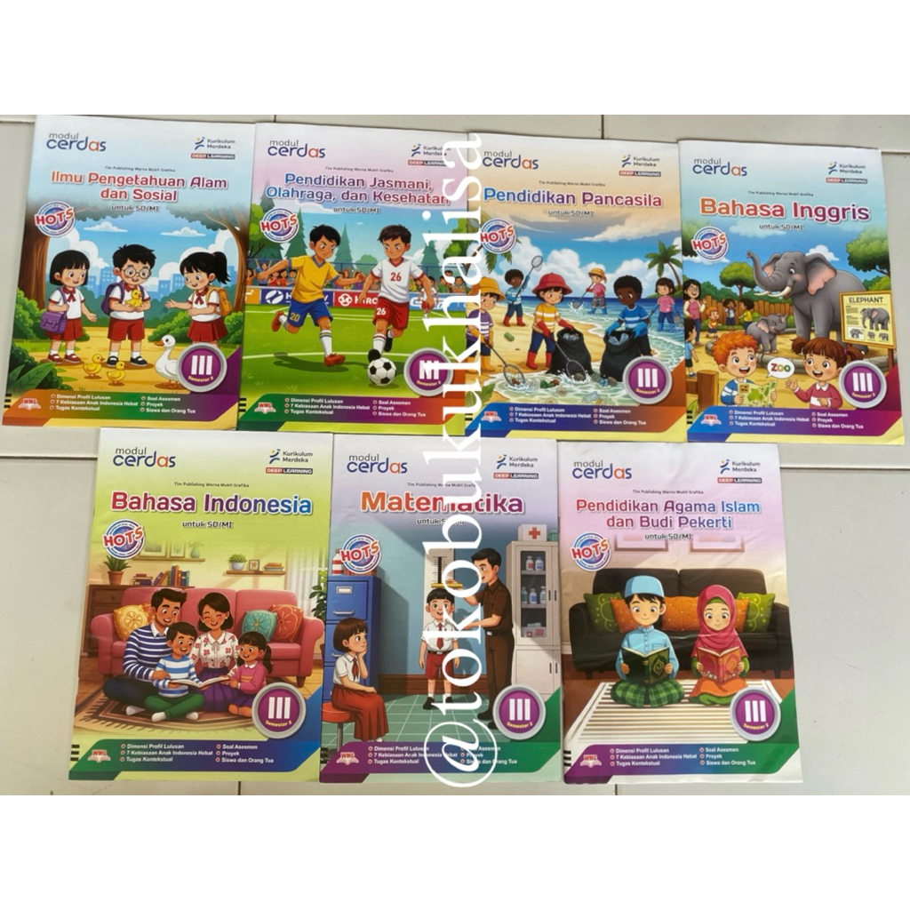 LKS CERDAS SD KELAS 3 SEMESTER 2