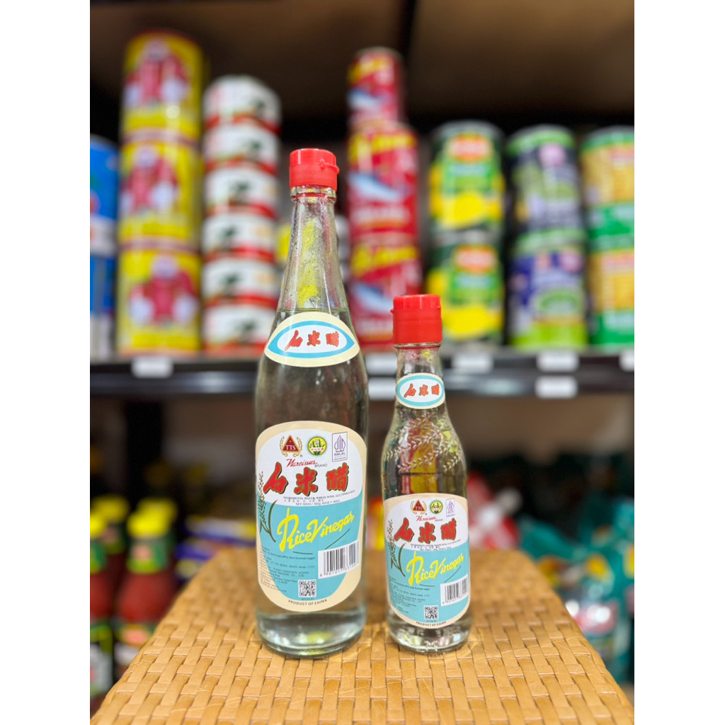 Cuka Putih Cuka Beras Rice Vinegar Narcissus Brand Halal