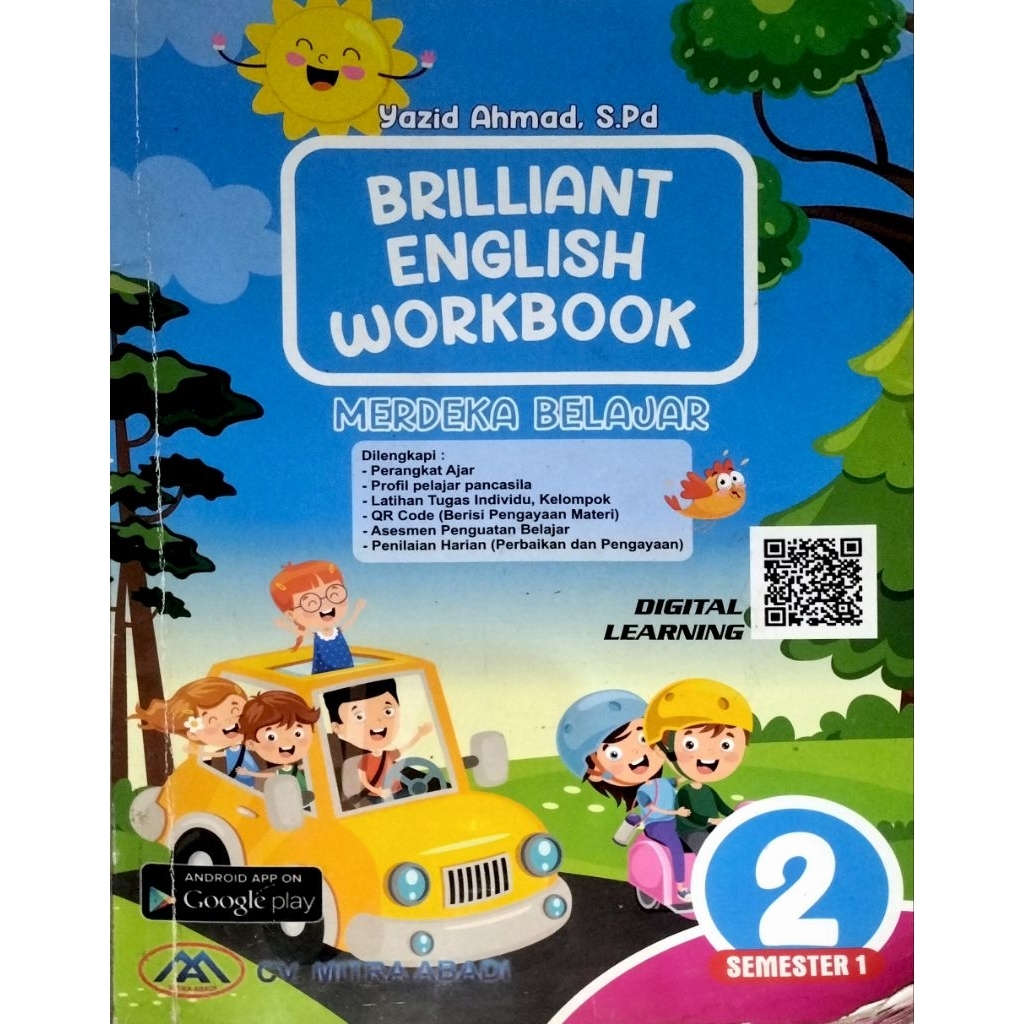 BRILLIANT ENGLISH WORKBOOK ( SD KELAS 2 SEMESTER 1 ) - Merdeka Belajar