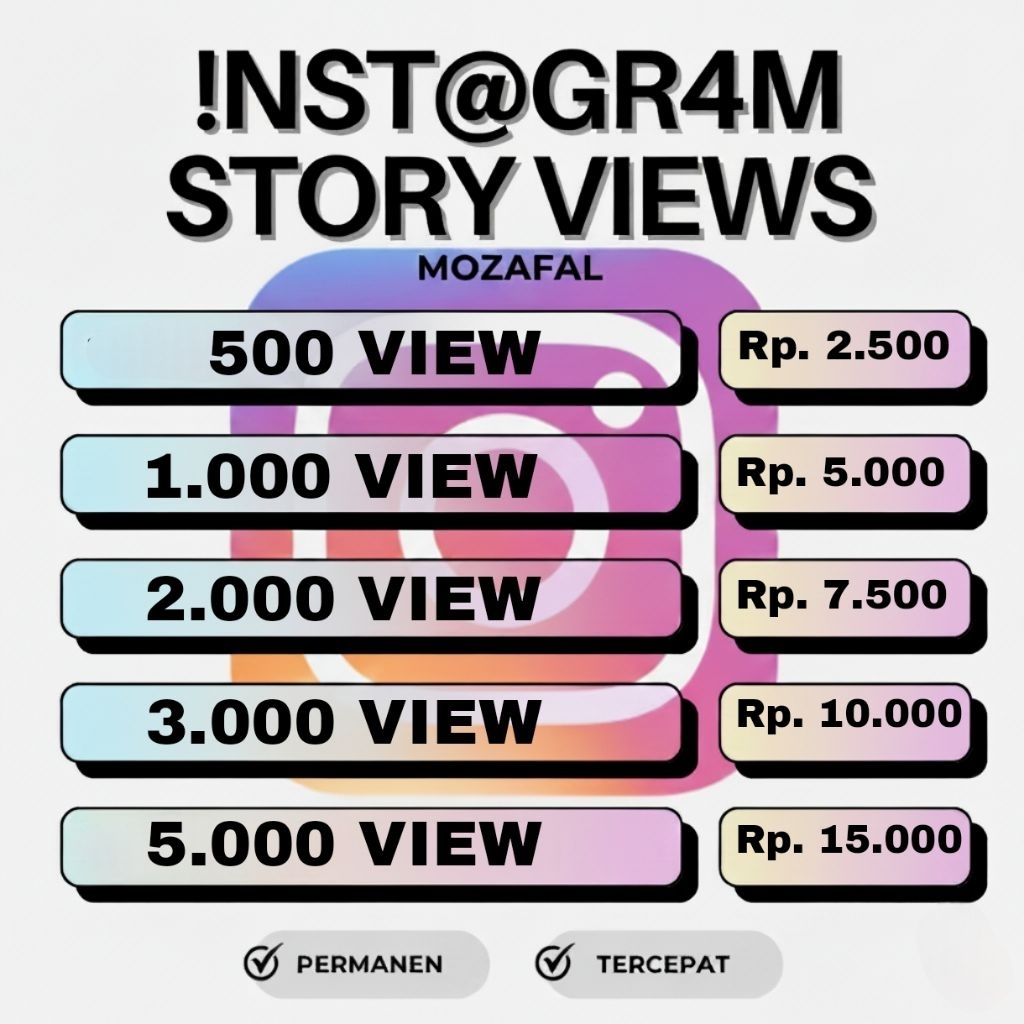 Booster Instagram Views Story – Real IG User, Jangkauan & Insight Makin Tinggi