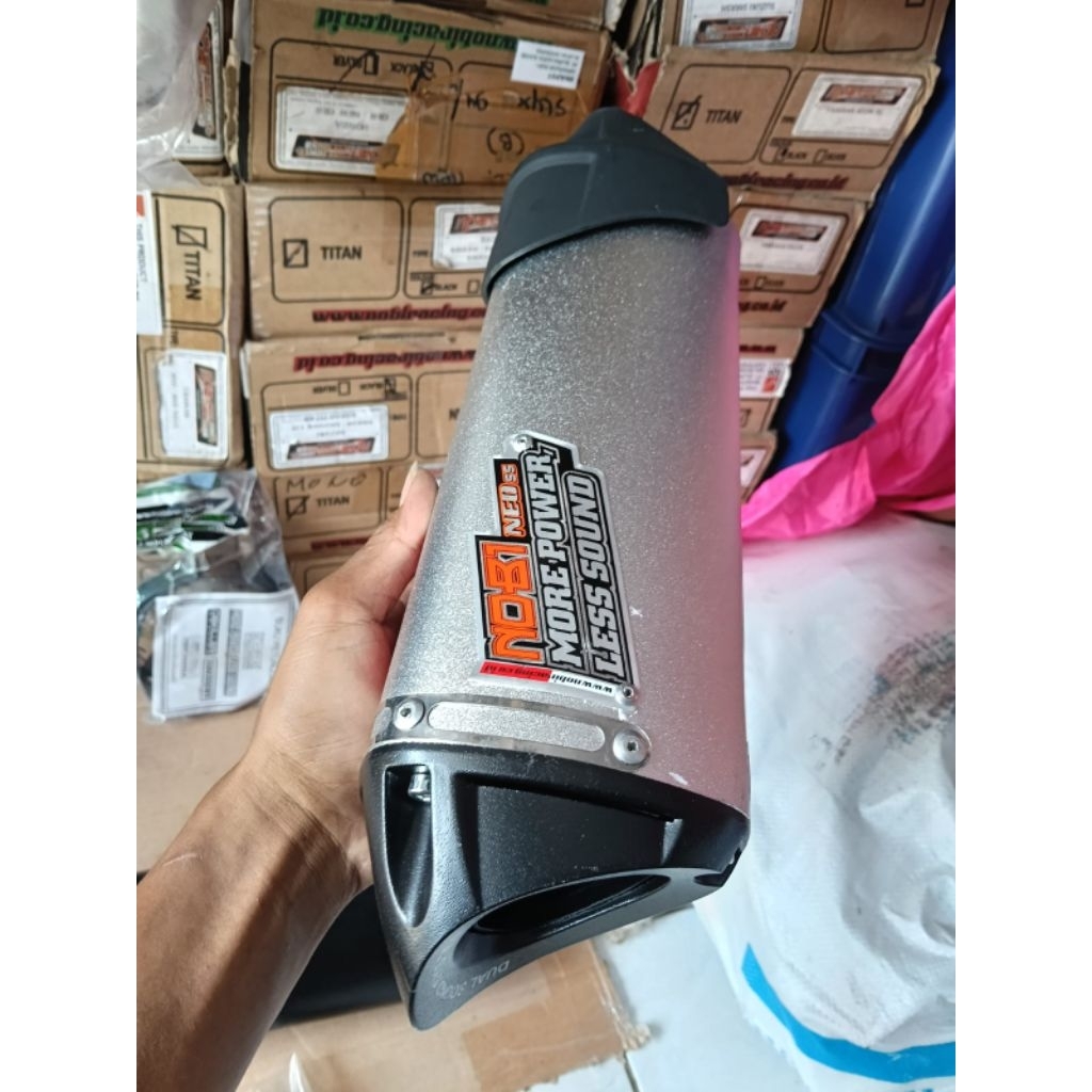 selencer knalpot NOB1 NEO SS ORIGINAL NOBI NOB1 UNIVERSAL