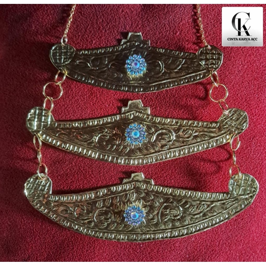 kalung penari accesories adat jambi.