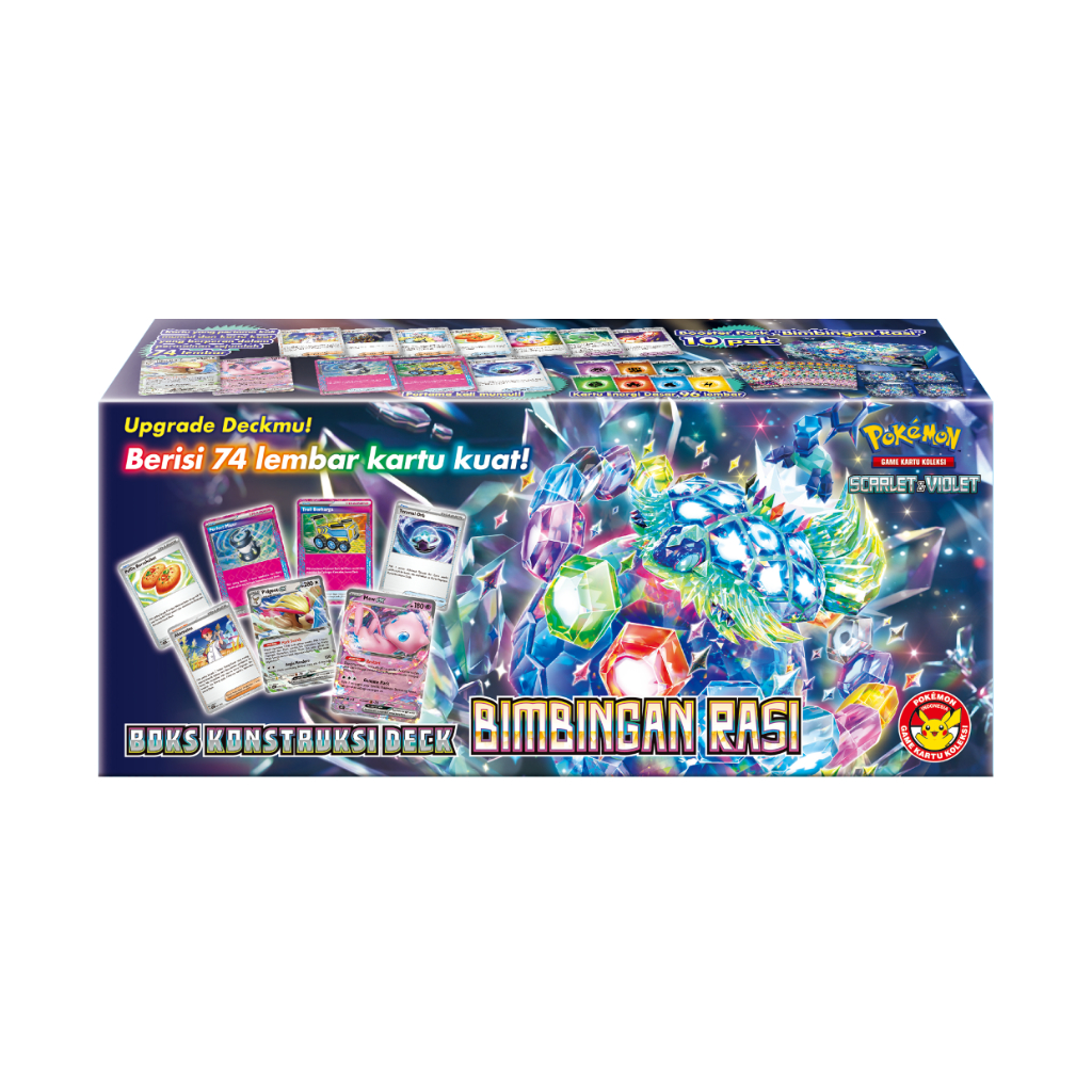 POKEMON GAME KARTU KOLEKSI BOKS KONSTRUKSI DECK BIMBINGAN RASI
