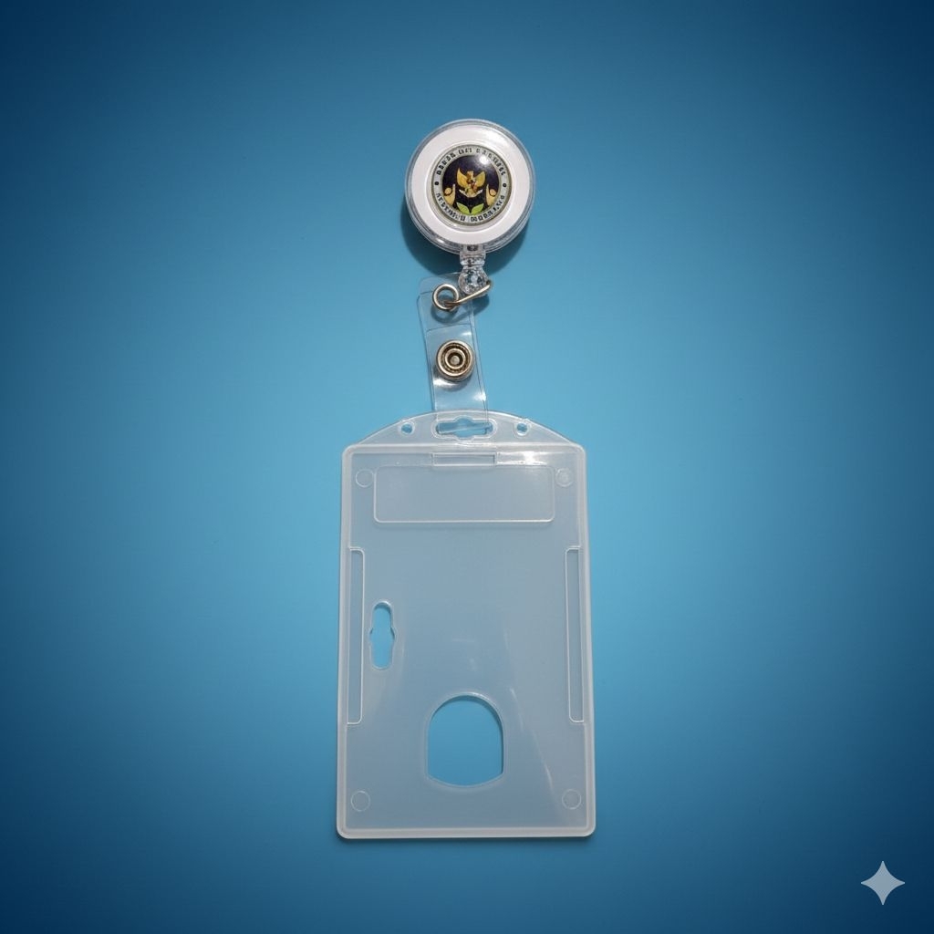 Yoyo Id card Badan Gizi Nasional_MBG logo Resint ukuran standar