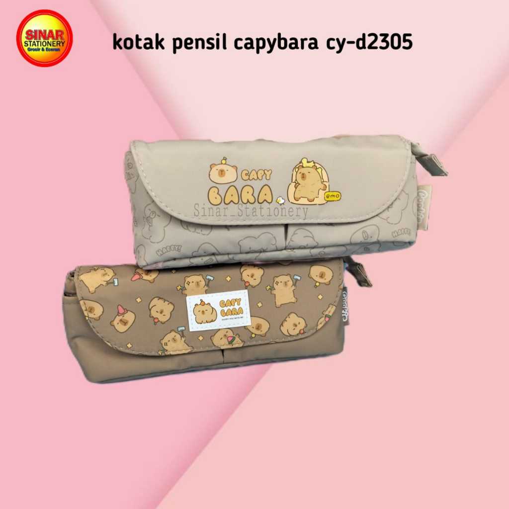 Kotak Pensil lucu capybara cy-d2305