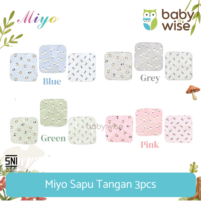 Miyo Sapu Tangan - Sapu Tangan Anak Bayi