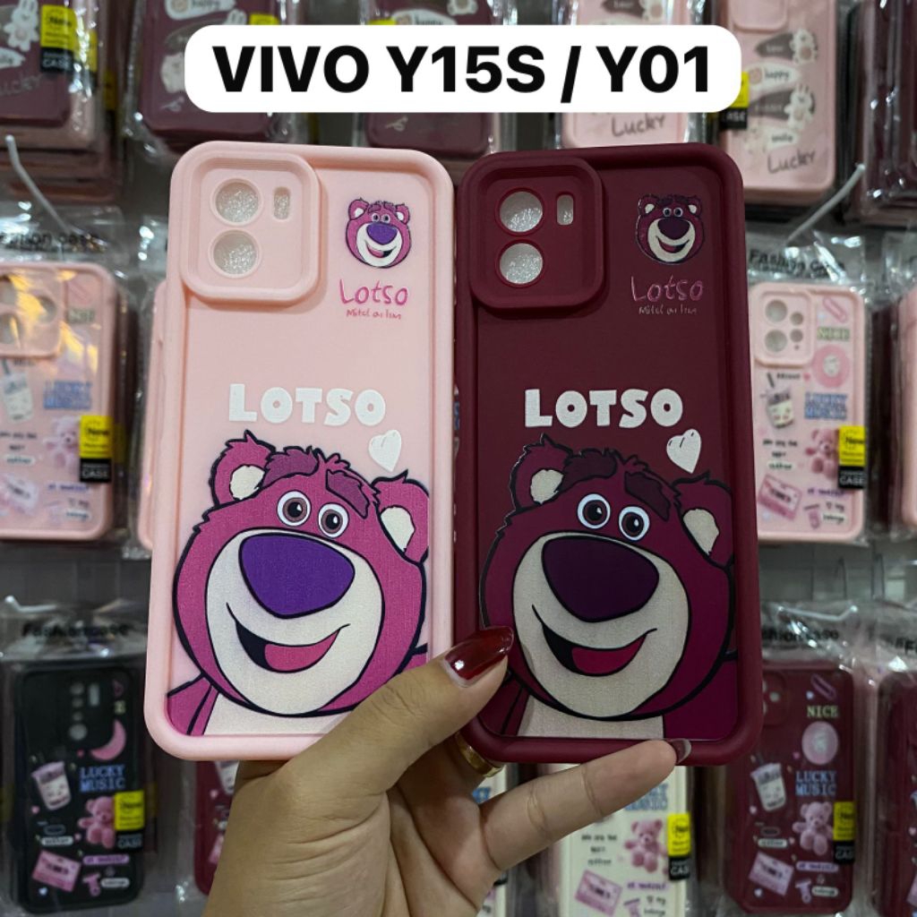 CASING SILIKON MOTIF LOTSO VIVO Y15S / Y01