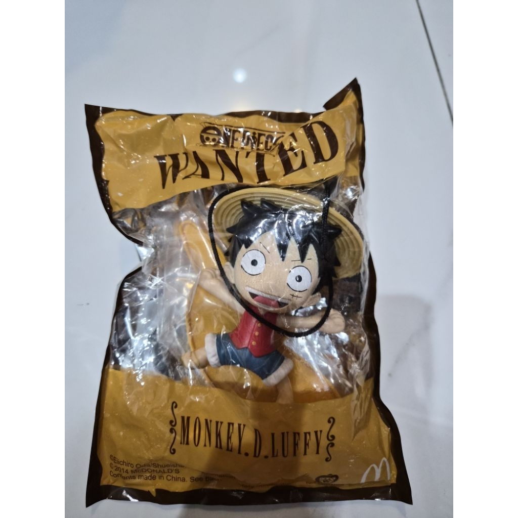 Luffy one piece mcd happy meal