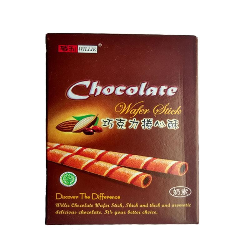 WILLIE Chocolate Wafer Stick 40g - astor willie - astor biskitop williw - wafer stick