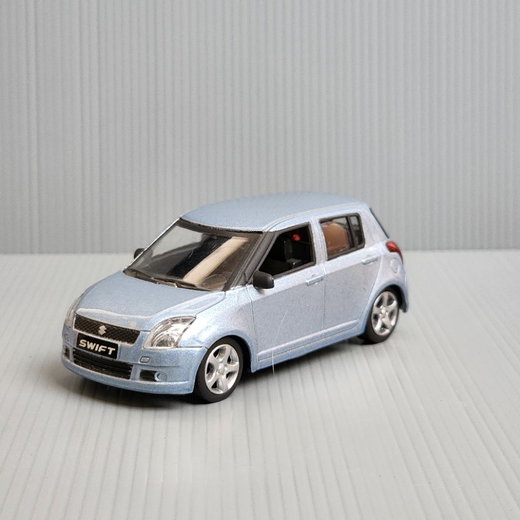 Diecast 1:43 Saico Suzuki Swift Light Blue Loose-A02