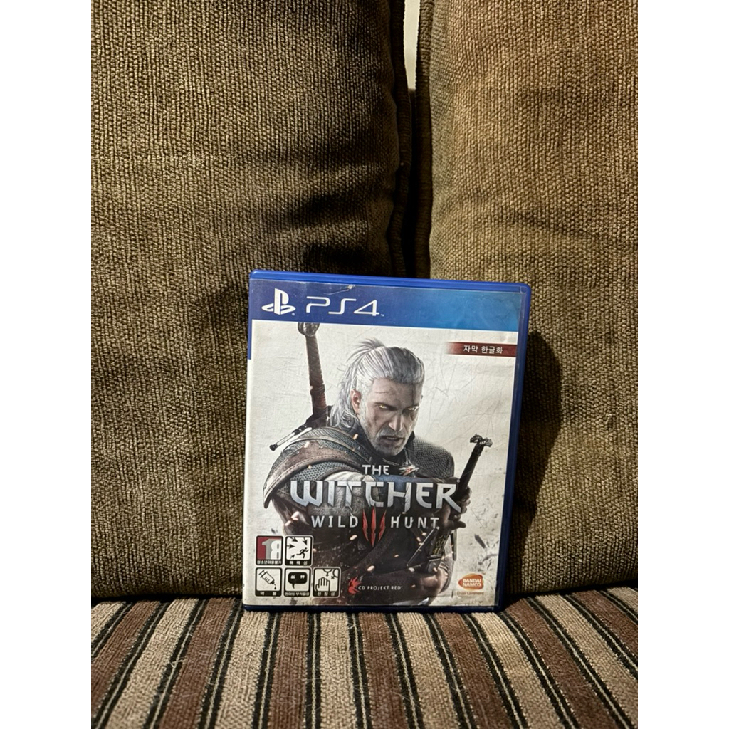 Bd Kaset The Witcher 3 Ps4 Games Playstation 4 Game Action Rpg