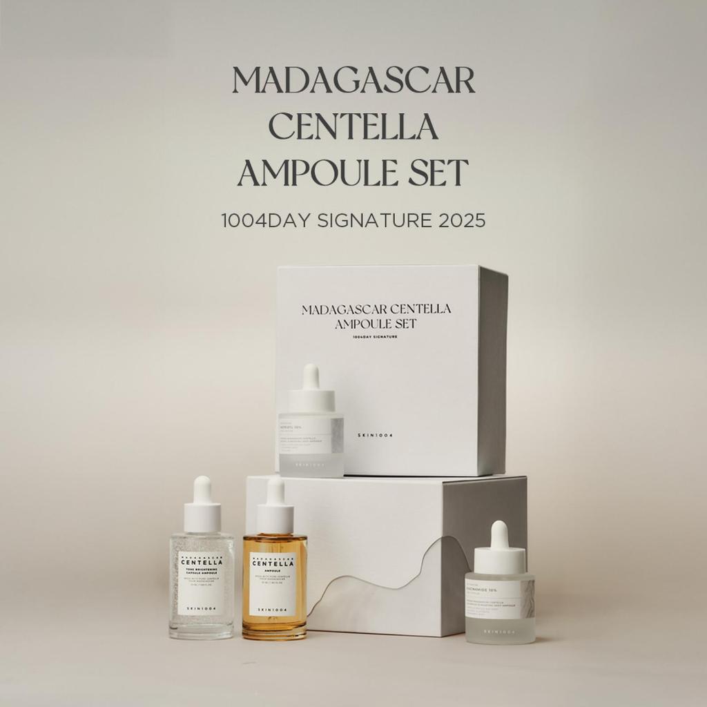 SKIN1004 Madagascar Centella Ampoule Set - 1004DAY SIGNATURE (2025)