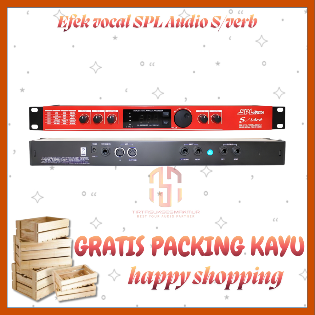 Efek vocal SPL Audio S/verb 100% ORIGINA