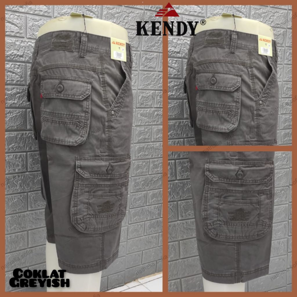 KENDY CELANA 7/8 CARGO PRIA (di bawah lutut) sz 27-38/ CELANA PENDEK CARGO PRIA