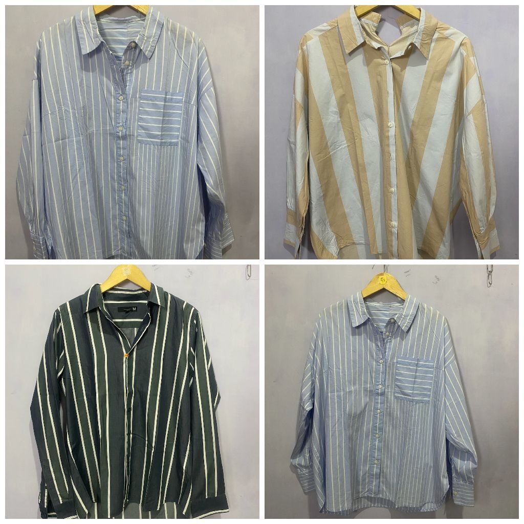 KEMEJA KECIL POLOS SLIMFIT PREMIUM FULL KANCING