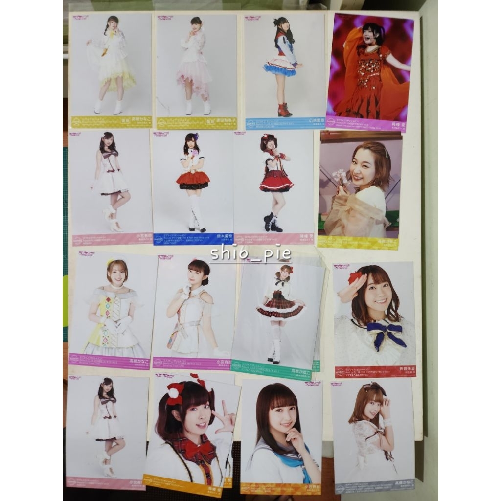 Love Live Sunshine Aqours club seiyuu bromide