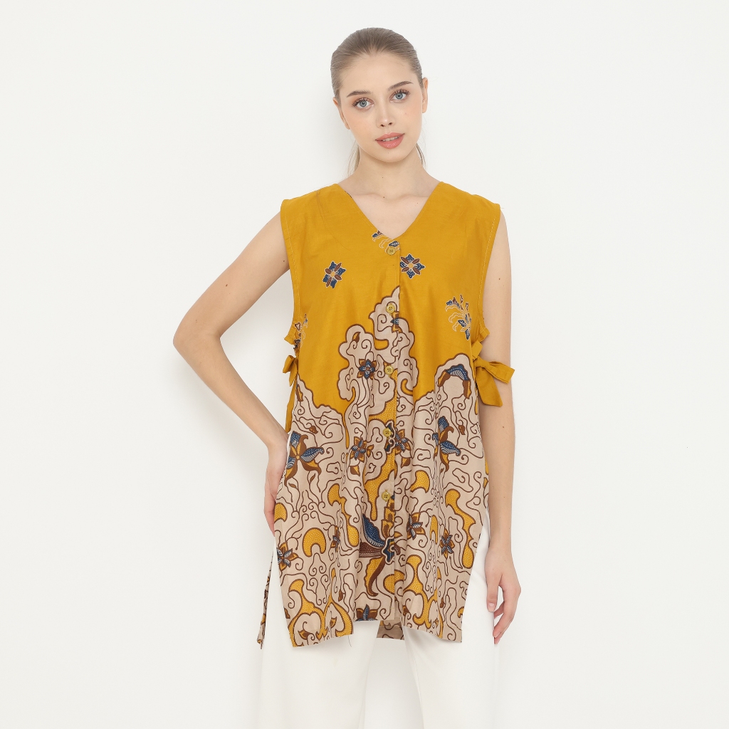 WINGGO Viola Batik Outer With Side Bow