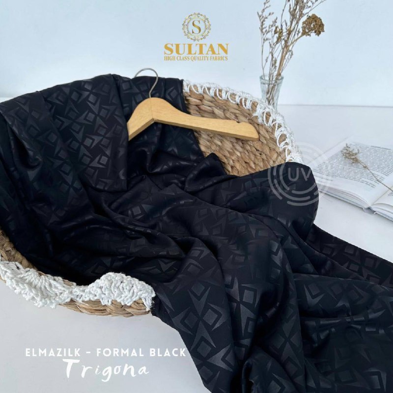 Kain Abaya Sultan Elmazilk Emboss TRIGONA