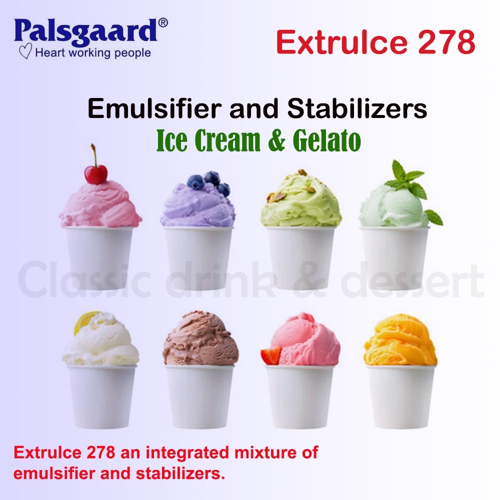 Extrulce 278 (Emulsifier & Stabilizer)  Ice cream @1 Kilo