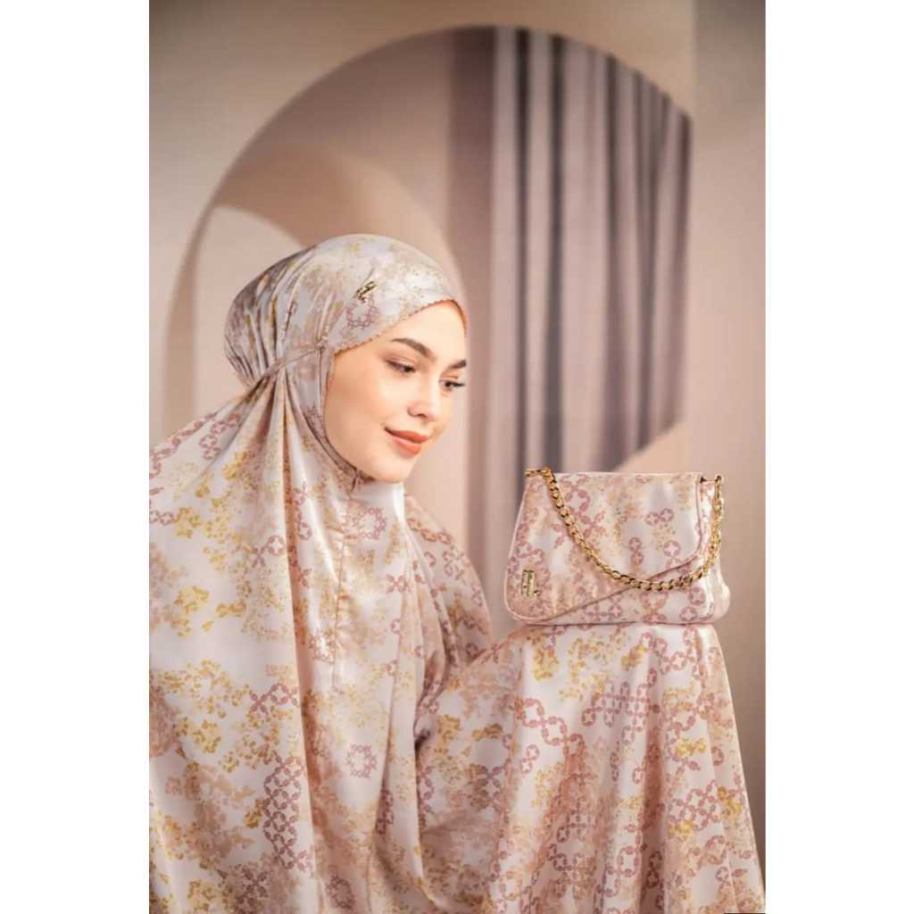 HEYLOCAL Sanga Prayerset Chesnut Mukena Travel Heylocal Sanga Chesnut