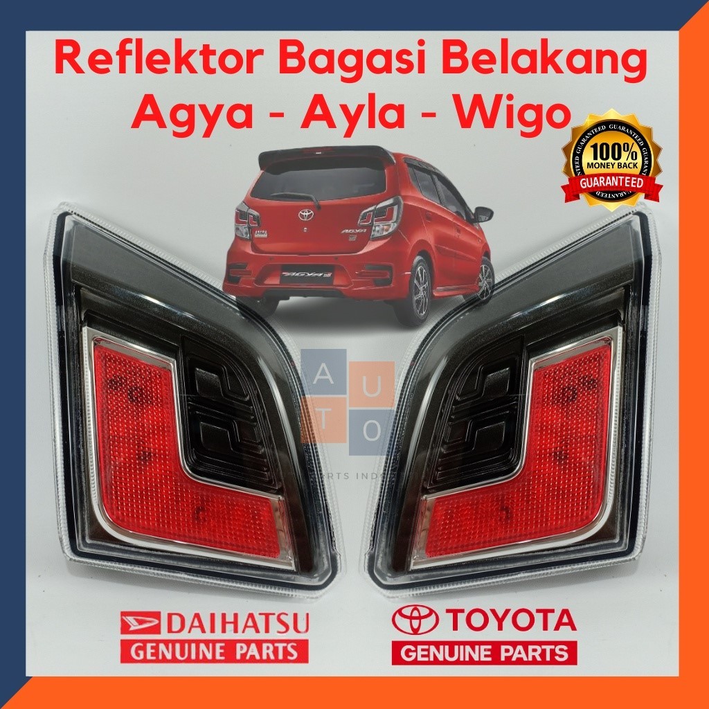 REFLEKTOR BAGASI AGYA AYLA 2018 & 2023
