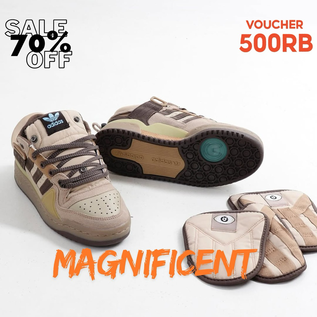 Bad Bunny x Adidas Forum Low The First Cafe