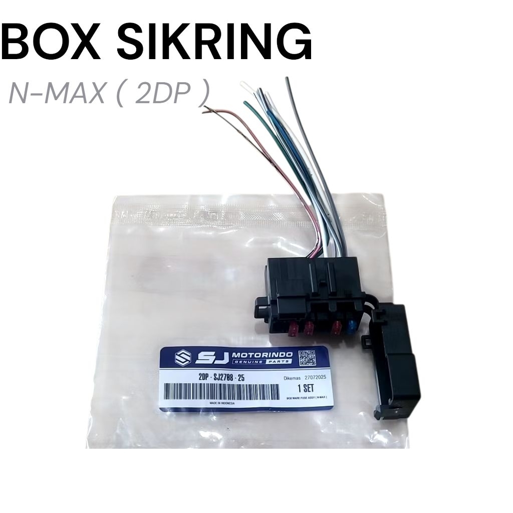 BOX SIKRING / RUMAH SEKRING NMAX ( 2DP-SJ2788-25 ) / N MAX / AEROX / LEXI / ASLI SJ