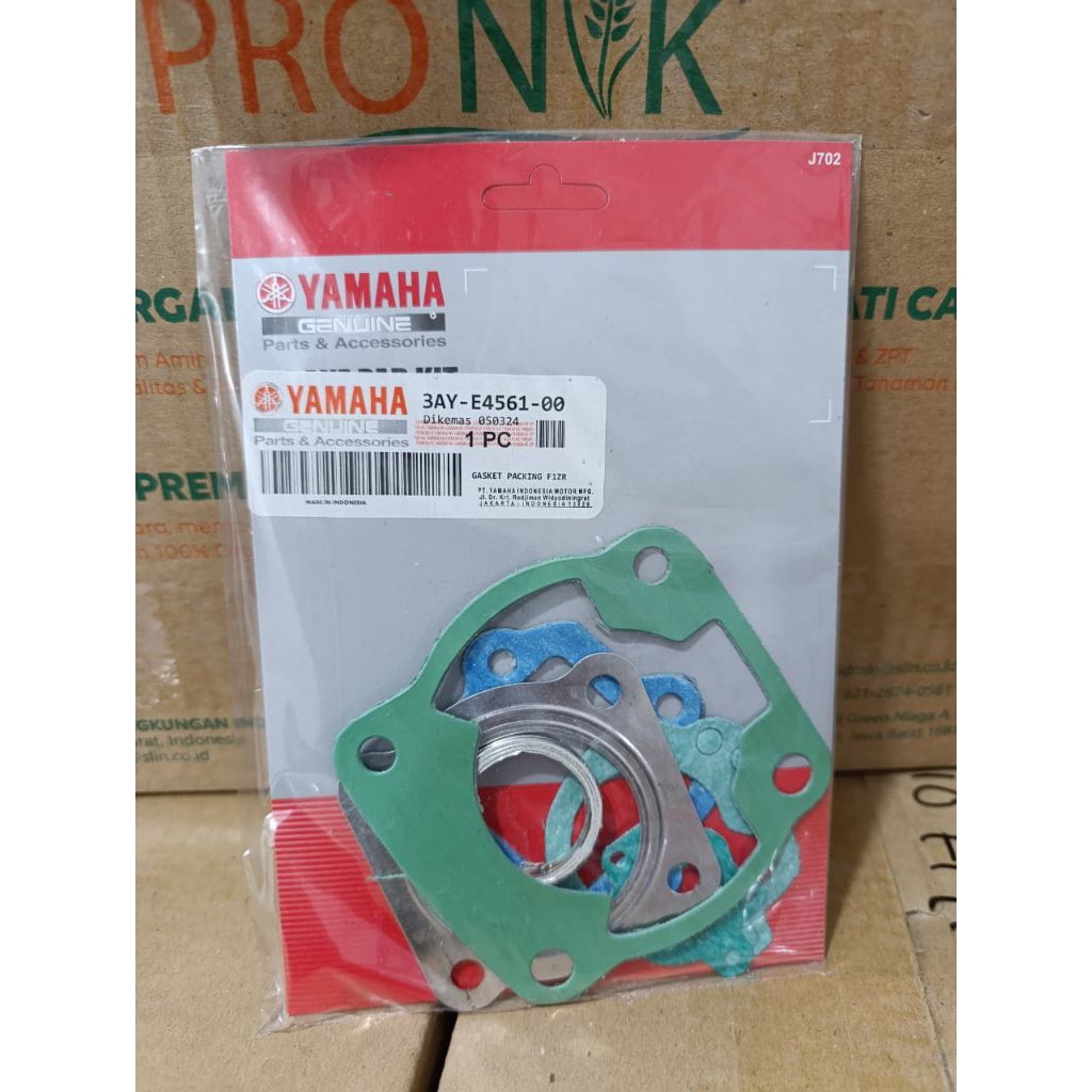 Gasket Kit Top Set Paking Blok Kop Cop 3AY FIZ R FORCE 1 YAMAHA