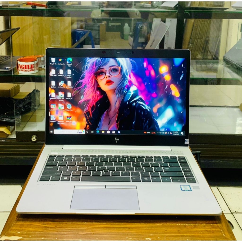 HP ELITEBOOK 840 G5 INTEL CORE I7 GEN 8 RAM 8GB SSD 128 GB