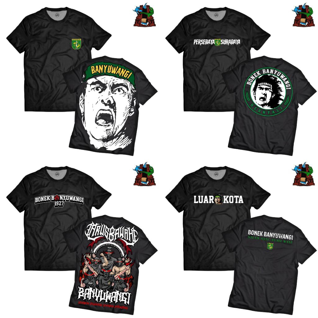 kaos Bonek banyuwangi