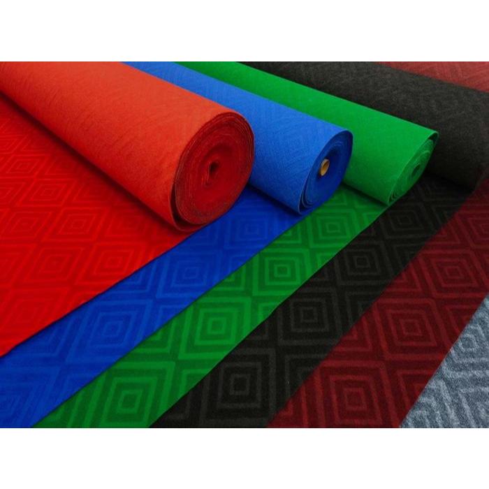 Karpet Lantai Bludru Motif 9m x 2m [METERAN] Karpet Exhibition Pameran Karpet Motif Tebal Alas Duduk